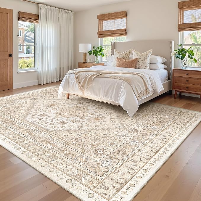 zesthome 8x10 Area Rugs for Living Room, Non-Slip Backing Washable Rugs - Image 9