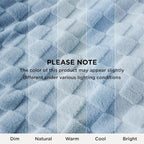 Bedsure GentleSoft Light Blue Throw Blanket - Image 8