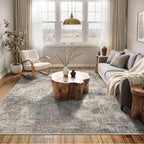 Area Rugs 9x12 for Living Room Bedroom, Modern Abstract Machine Washable Rug - Image 3