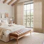 Nanspring Sand Beige Curtains 120 Inches Long - Image 8