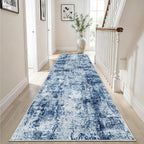 3x10 Washable Runner Rug for Hallway: Non Slip Runners Rugs Easy-to-Clean by WIEVEDENS