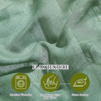 NICETOWN Flax Linen Sheer Curtains 108" Long - Image 4