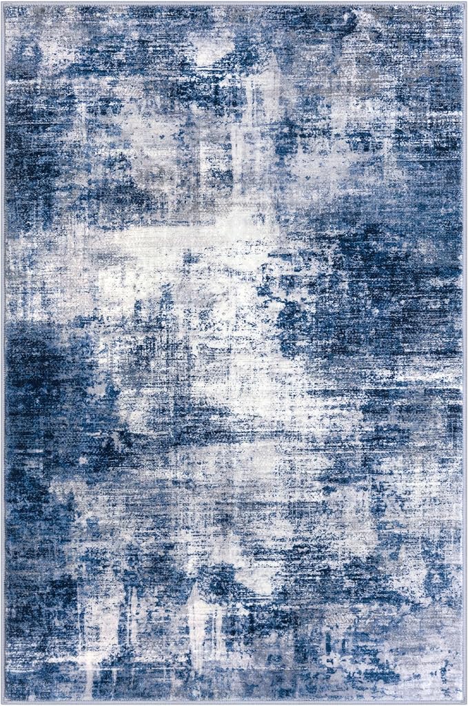 IOHOUZE Small Abstract Area Rug 2x3 Ft Entryway Rugs Washable Door Mat Indoor - Image 9