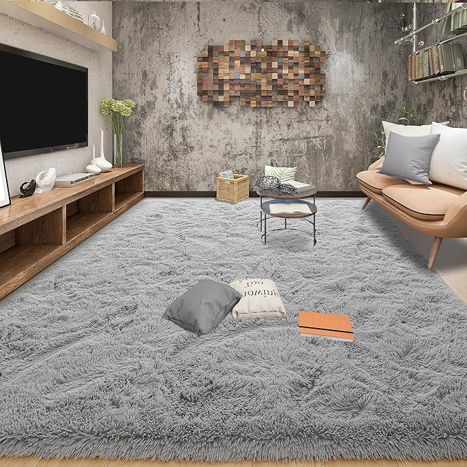 Tepook Super Soft Fluffy Rug for Bedroom, Modern Shaggy Fuzzy Kids Rugs for - Image 3