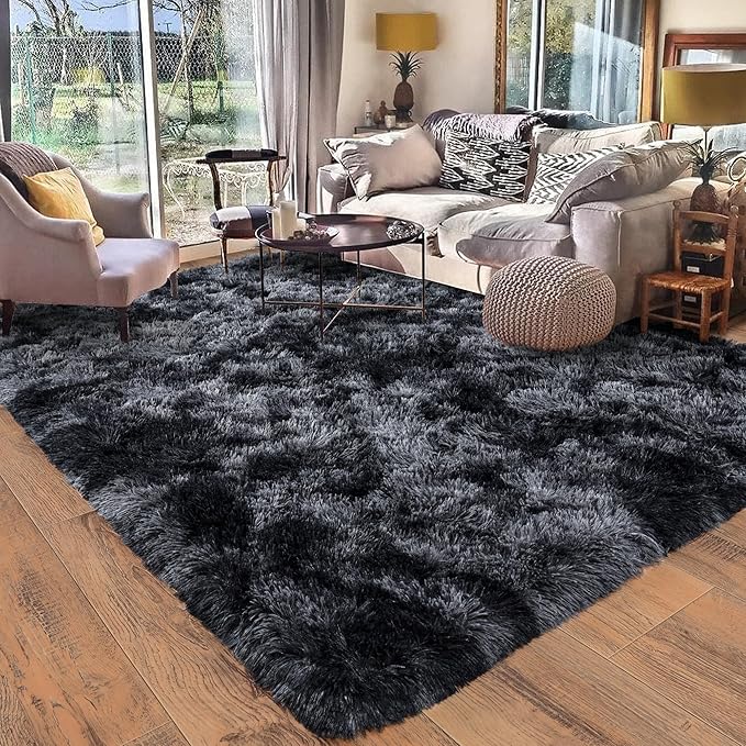 9x12 Area Rug for Living Room, Ultra Soft Large Shag Rug for Bedroom, Upgrade by Quntue