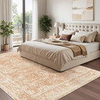 Madane 5x7 Area Rugs for Living Room, Washable Vintage Rug - Image 2