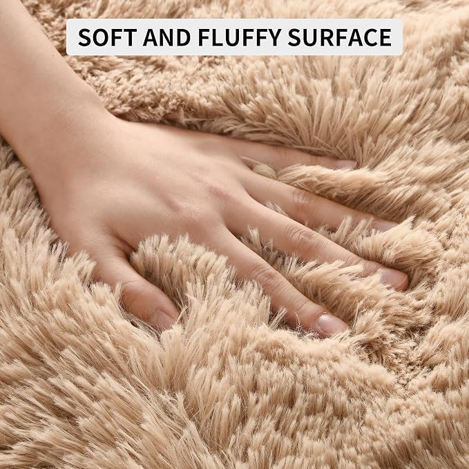 Tepook Area Rugs 10x14 for Living Room, Super Soft Fluffy Rugs for Bedroom - Image 7