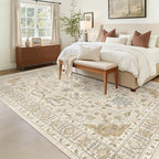 Madane 6x9 Area Rugs for Living Room, Stain Resistant Washable Rugs, Non-Slip - Image 3