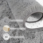 Tepook Area Rugs 9x12 for Living Room, Super Soft Fluffy Rugs for Bedroom - Image 5