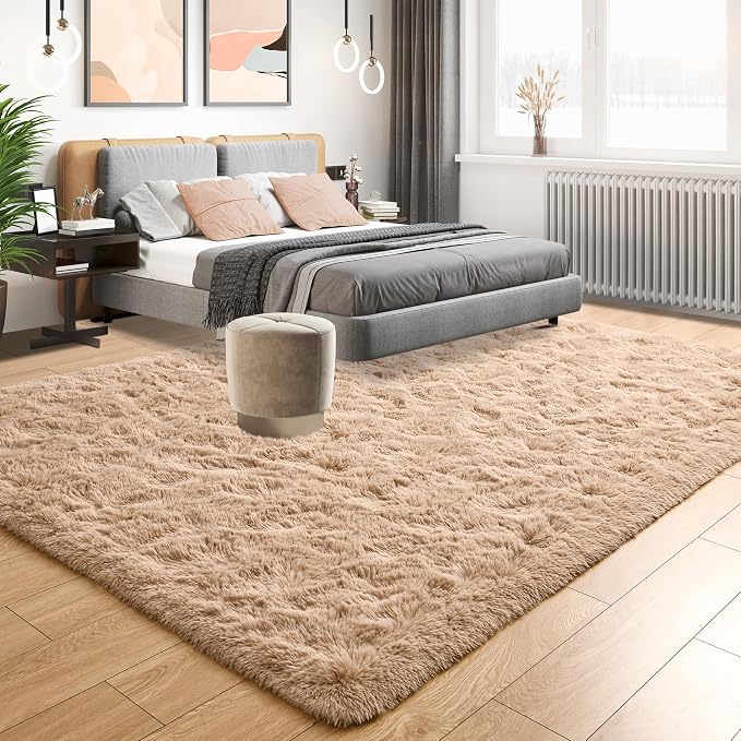 Tepook Area Rugs 10x14 for Living Room, Super Soft Fluffy Rugs for Bedroom - Image 3