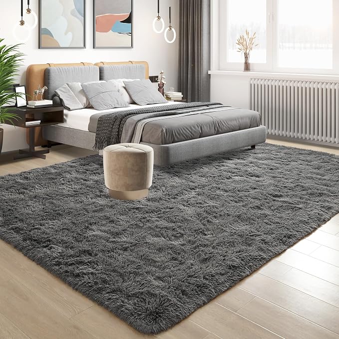 Tepook Area Rugs 9x12 for Living Room, Super Soft Fluffy Rugs for Bedroom - Image 3