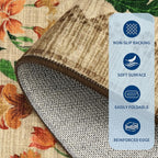 GarveeHome Floral Rug 2.5x10 Runners - Image 6