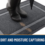 OLANLY Front Door Mat Indoor Outdoor Entrance, Waterproof All-Season, - Image 5
