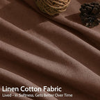 Nanspring Linen Curtains 108 Inches - Image 4