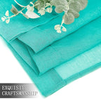 Tollpiz Sheer Curtains Linen Textured Living Room Curtain Sheers Light - Image 7