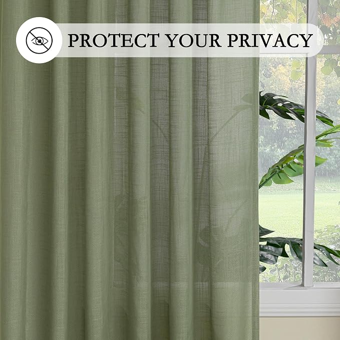 MYSKY HOME French Door Curtains - Image 5