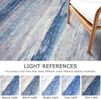 KOZYFLY 4x6 Area Rug Modern Abstract Washable Large Rugs - Image 4