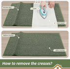 BEQHAUSE Kitchen Rugs 32"x48", Non-Slip Kitchen Mats - Image 9