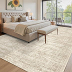 Area Rug 10x12 Vintage Washable Living Room Large Carpet Non Slip Bedroom - Image 9