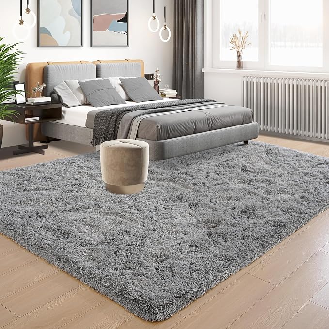 Tepook Area Rugs 9x12 for Living Room, Super Soft Fluffy Rugs for Bedroom - Image 3