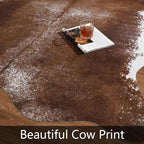AROGAN 8×10 Feet Western Decor Faux Fur Cowhide Rug, Premium Animal Skin Cow - Image 6