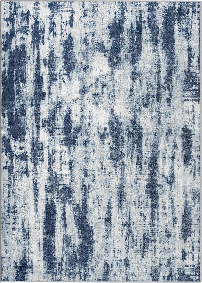 6x9 Area Rugs Washable Rug: Large Modern Abstract Living Room Rug Soft - Image 2