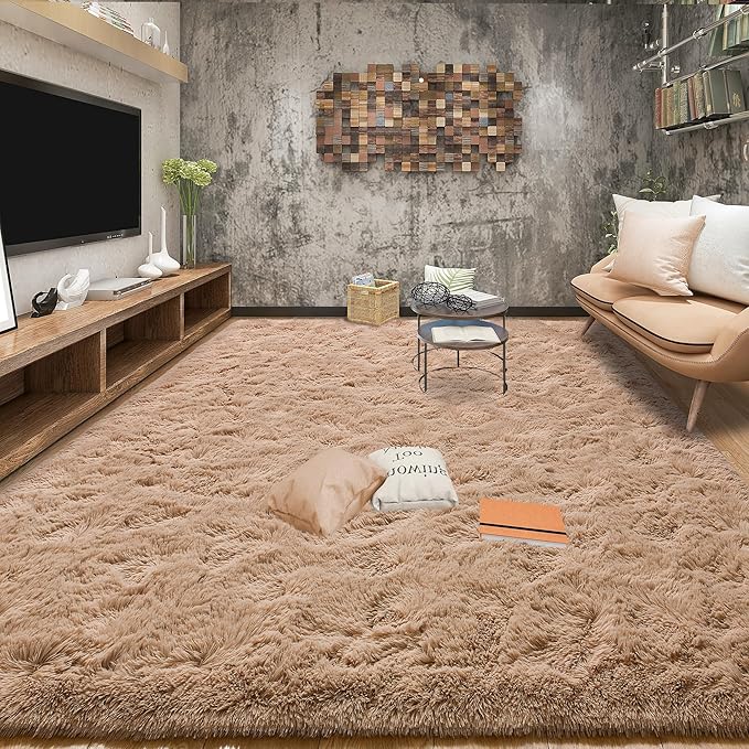 Tepook Area Rugs 10x14 for Living Room, Super Soft Fluffy Rugs for Bedroom by Tepook