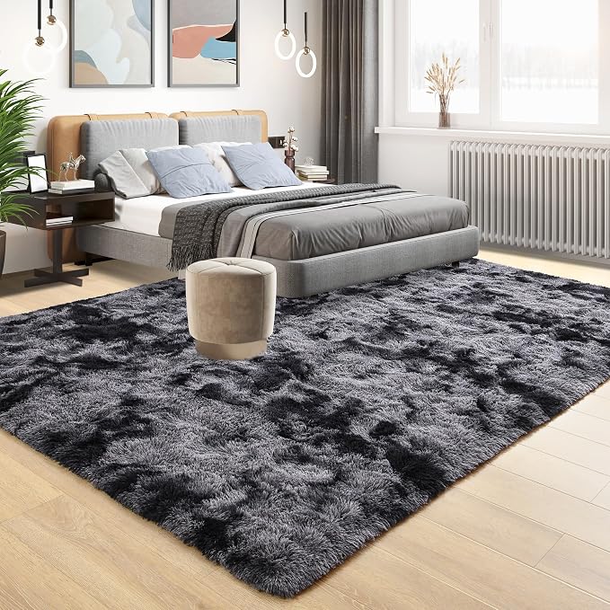 Tepook Area Rugs 9x12 for Living Room, Super Soft Fluffy Rugs for Bedroom - Image 3