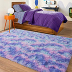 Rugs for Living Room 5x7, Soft Shaggy Modern Shag Area Rug for Bedroom - Image 8