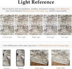 PureCozy 4x6 Abstract Area Rug Brown Washable Modern Neutral Office Carpet Non - Image 7