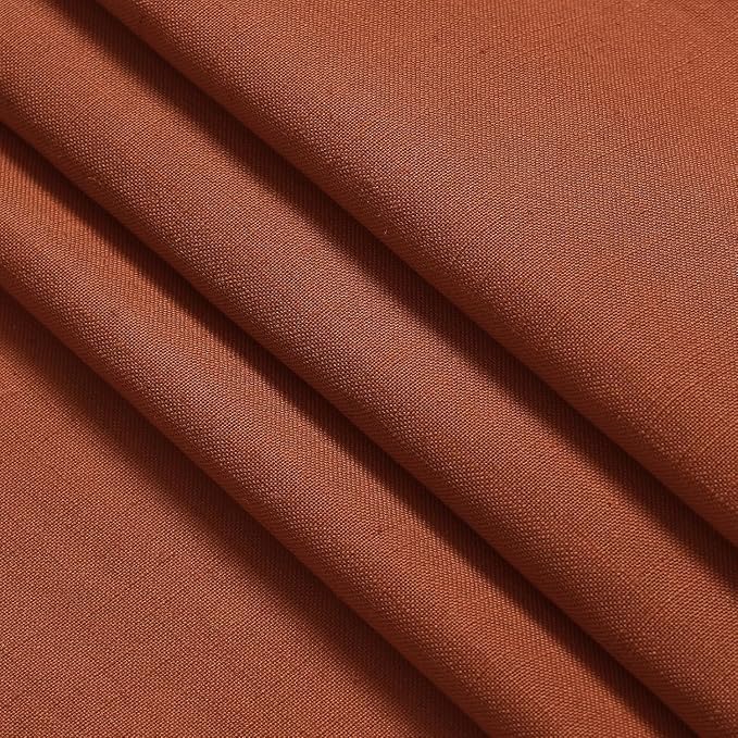 Nanspring Extra Long Linen Curtains 108 Inches Long 2 Panel Set Back Tab - Image 9