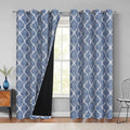 Beauoop 100% Blackout Curtains 90 Inches Long 2 Panels by Beauoop