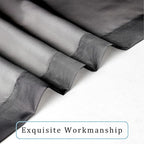 OWENIE Sheer Curtains, Rod Pocket Voile Fimly Sheer Drapes - Image 7
