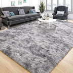 Tepook Soft Fluffy Rugs for Living Room, 5x8 Shaggy Area Rug for Bedroom by Tepook