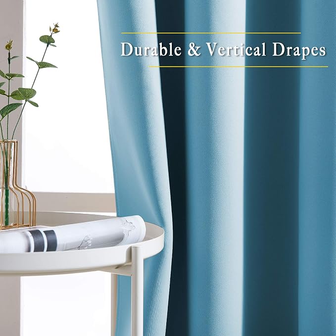 NICETOWN Room Darkening Curtains Extra Long 102 Inches - Image 5