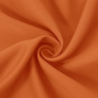 LEMOMO Orange Blackout Curtains 52 x 63 Inch Length/Set of 2 Curtain - Image 5