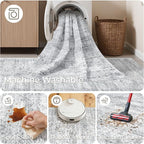 8x10 Area Rugs for Living Room, Non-Slip Backing Large Washable Rug for Nursery - Image 8