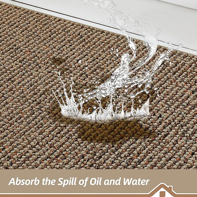 BEQHAUSE Kitchen Rugs 24"x36", Non-Slip Kitchen Mats - Image 3