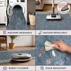 Washable 3x6 Throw Rug for Large Kitchen - Image 4