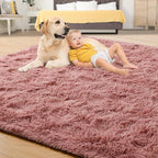 Tepook Area Rugs 9x12 for Living Room, Super Soft Fluffy Rugs for Bedroom - Image 4