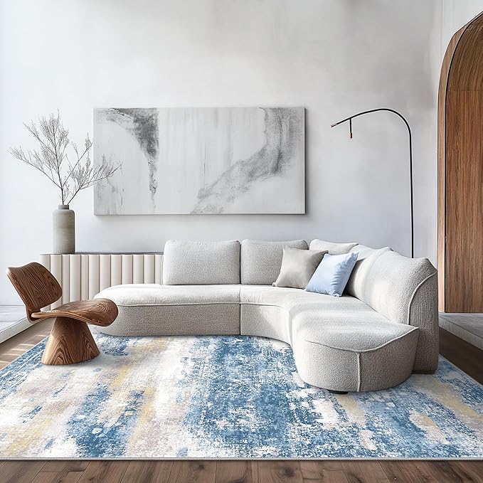 BEIMO Area Rugs 8x10 for Living Room Bedroom, Modern Abstract Machine Washable by BEIMO