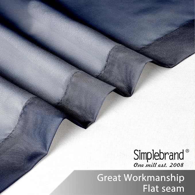 Simplebrand Navy Valances 14 Inches Long - Image 5