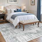 Madane 8x10 Area Rugs for Living Room, Machine Washable Vintage Rug - Image 2