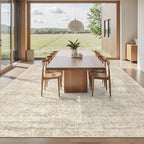 Area Rug 10x12 Vintage Washable Living Room Large Carpet Non Slip Bedroom - Image 8