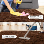 Tepook Super Soft Fluffy Rugs for Bedroom, Shag 5x8 Area Rugs for Living Room - Image 7