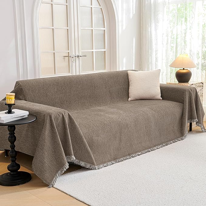 MYSKY HOME Couch Cover for Sofa Couch Covers for Pets, Non Slip Dogs Furniture by MYSKYHOME