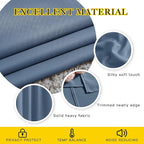 NICETOWN Stone Blue Blackout Curtains 90 inches Long, Grommet Thermal Insulated - Image 4