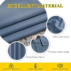 NICETOWN Stone Blue Blackout Curtains 96 inches Long, Grommet Thermal Insulated - Image 4