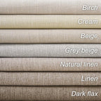 Topfinel 45 Inches Long Boho Linen Curtains Tiers - Image 6