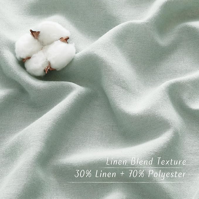 NICETOWN Linen 36 inch Curtains - Image 4